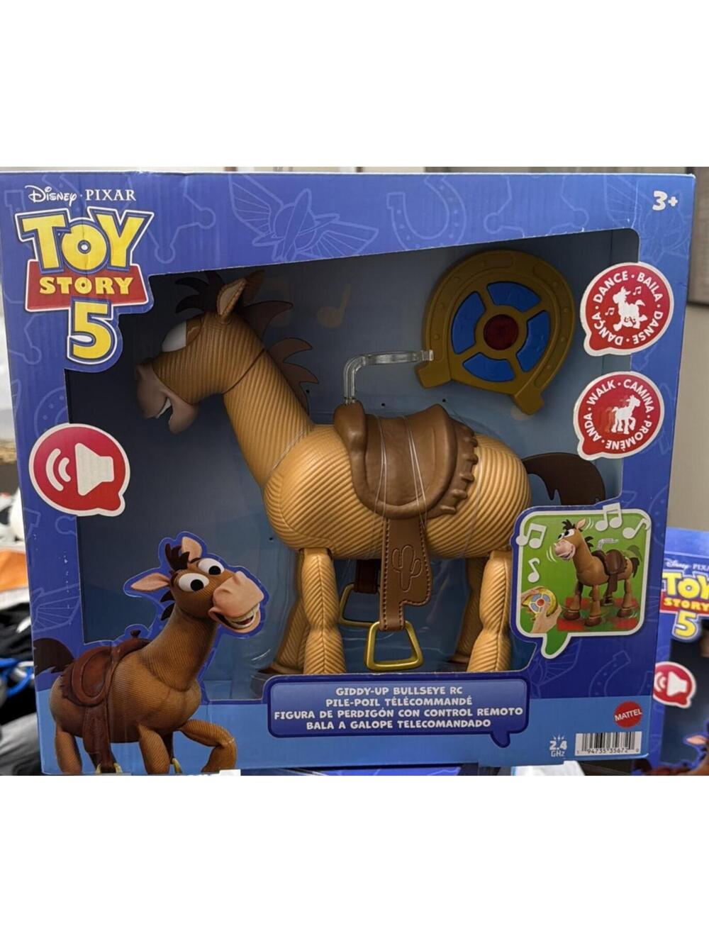 Disney Pixar Toy Story 5 Giddy-Up Bullseye RC Remote Control